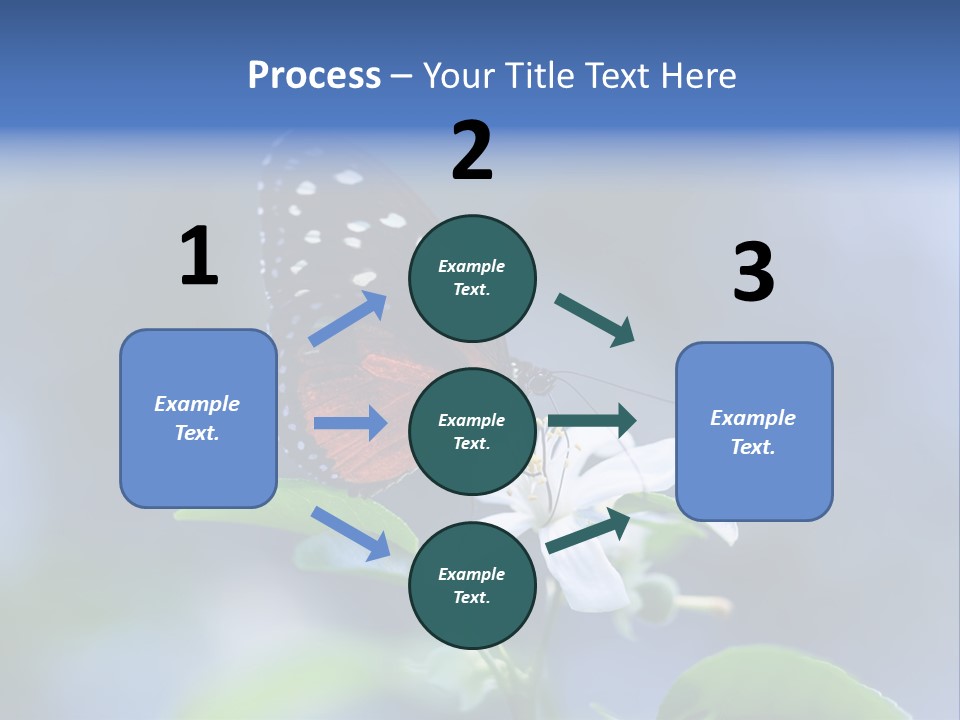 Hand Dream Grass PowerPoint Template