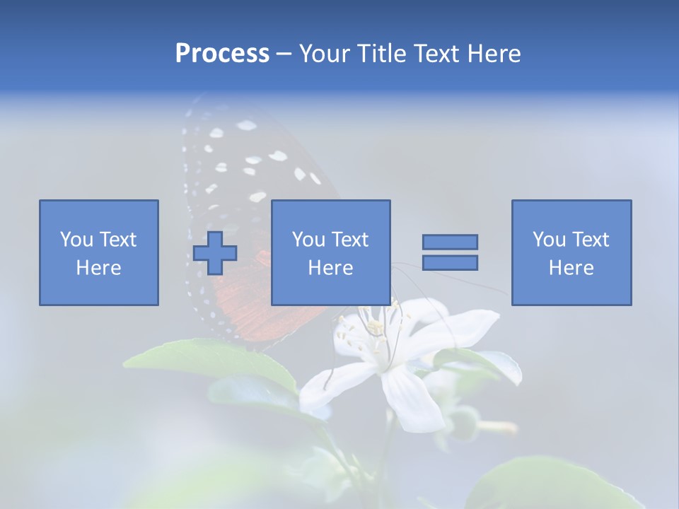 Hand Dream Grass PowerPoint Template