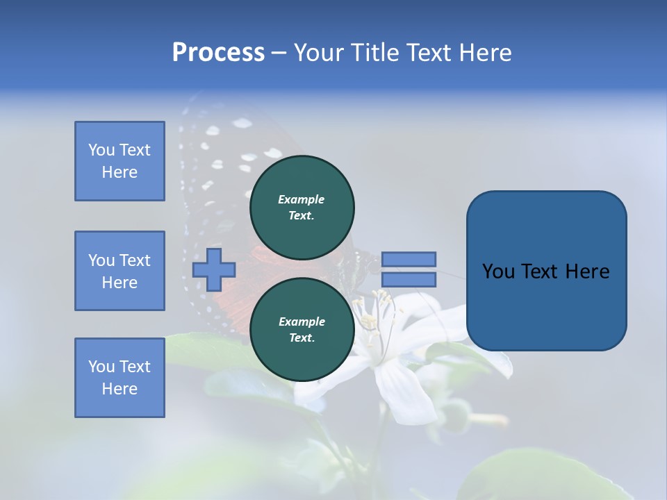 Hand Dream Grass PowerPoint Template