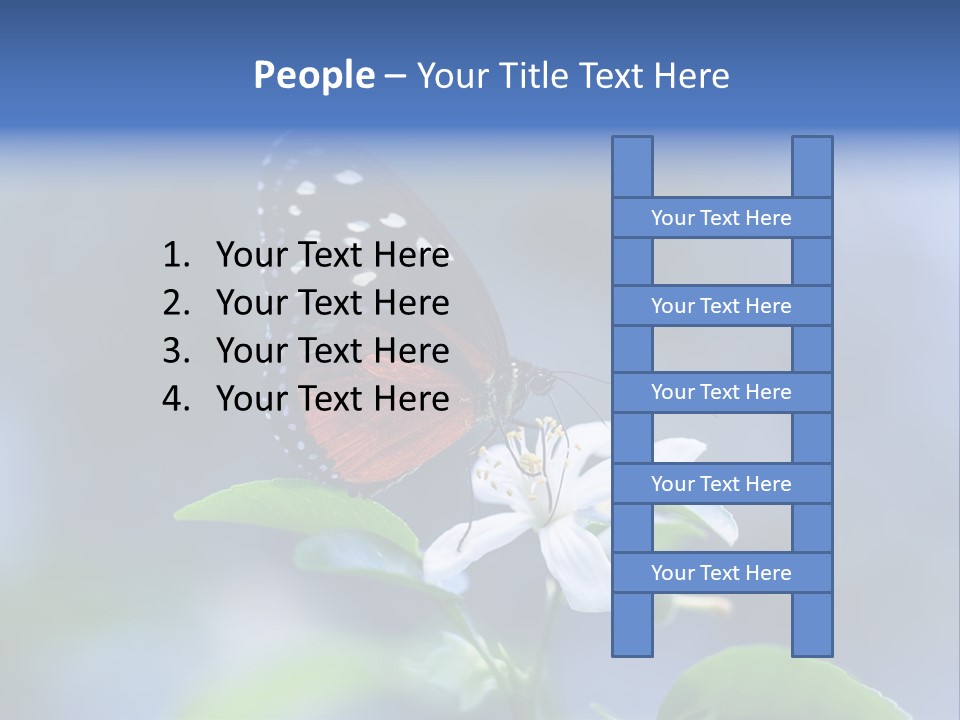 Hand Dream Grass PowerPoint Template