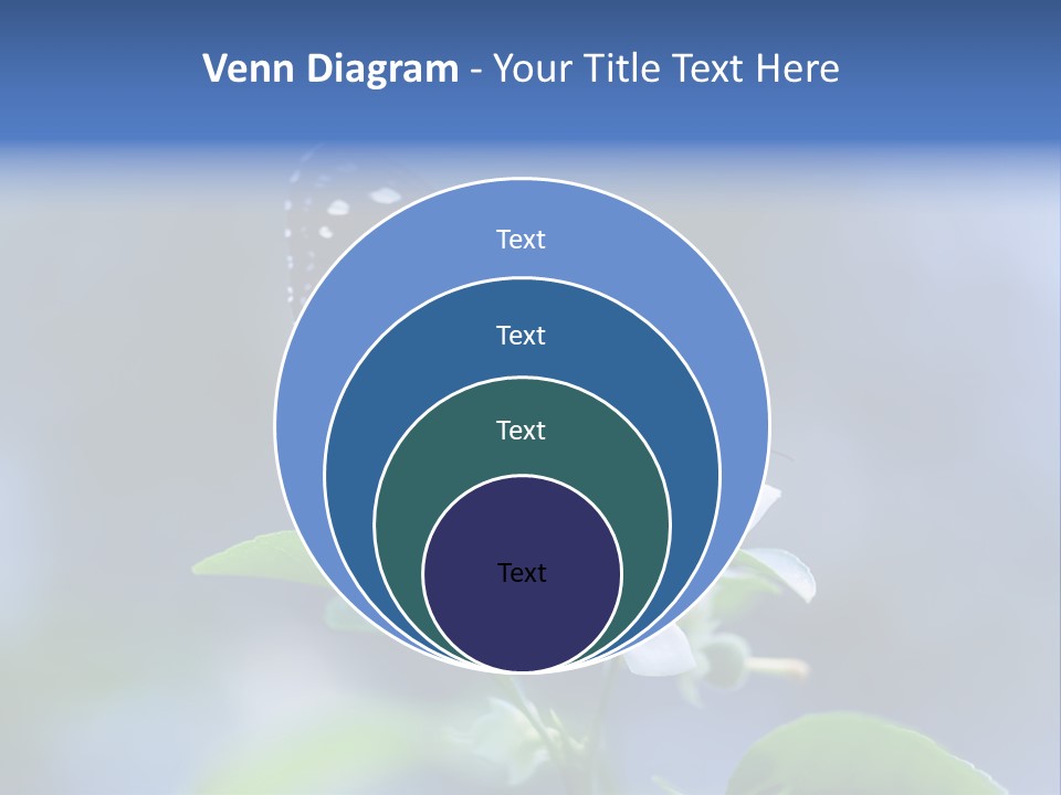 Hand Dream Grass PowerPoint Template