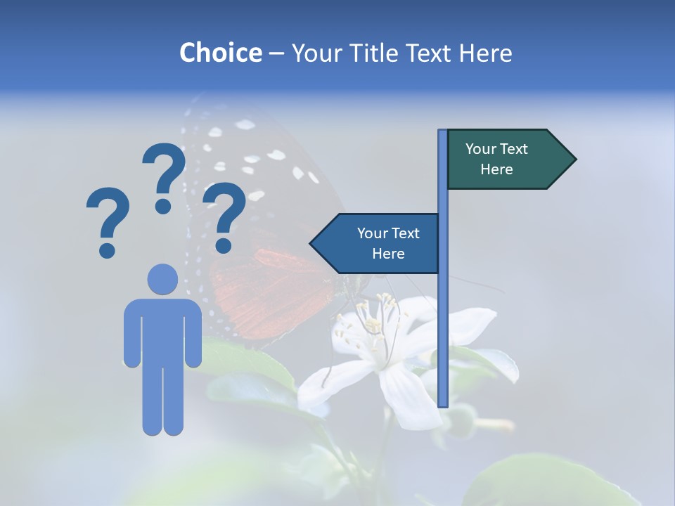 Hand Dream Grass PowerPoint Template