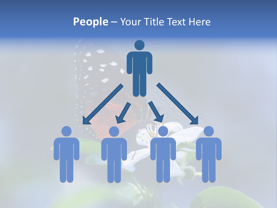 Hand Dream Grass PowerPoint Template