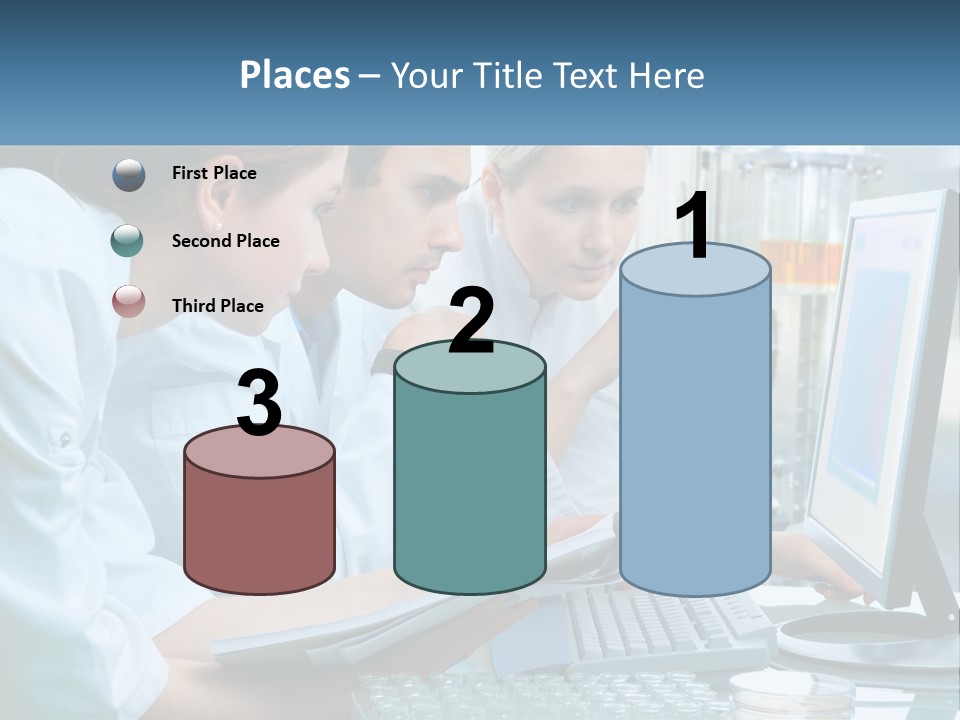 Leaf Human Hand Lawn PowerPoint Template