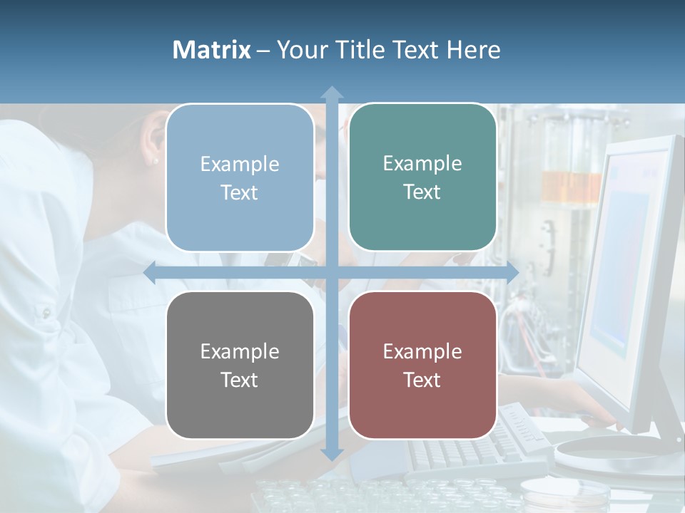 Leaf Human Hand Lawn PowerPoint Template