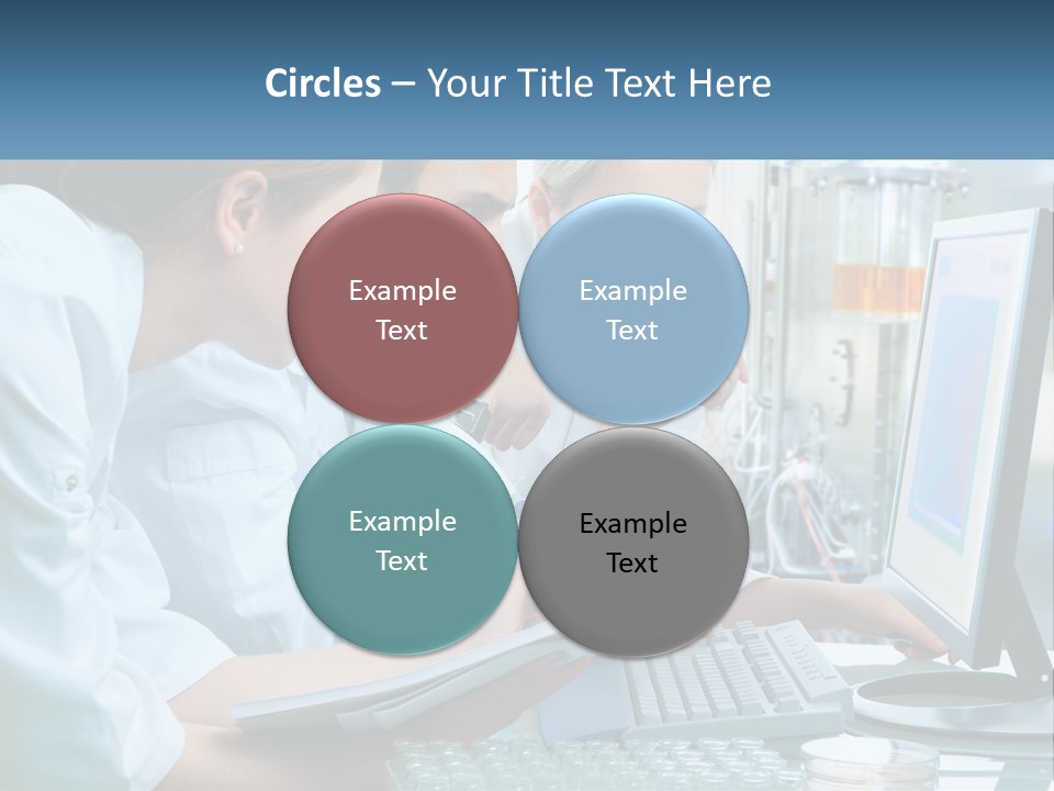 Leaf Human Hand Lawn PowerPoint Template