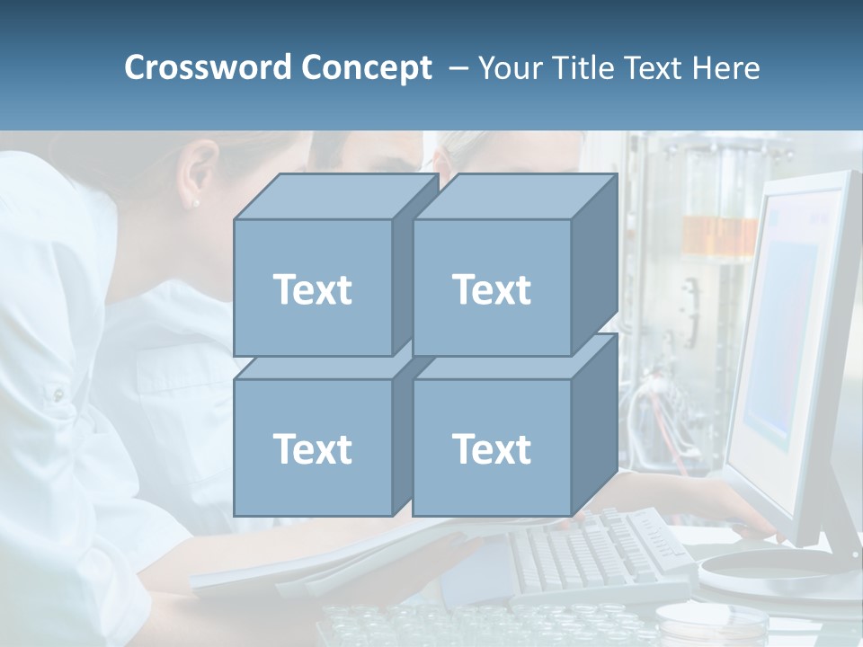 Leaf Human Hand Lawn PowerPoint Template