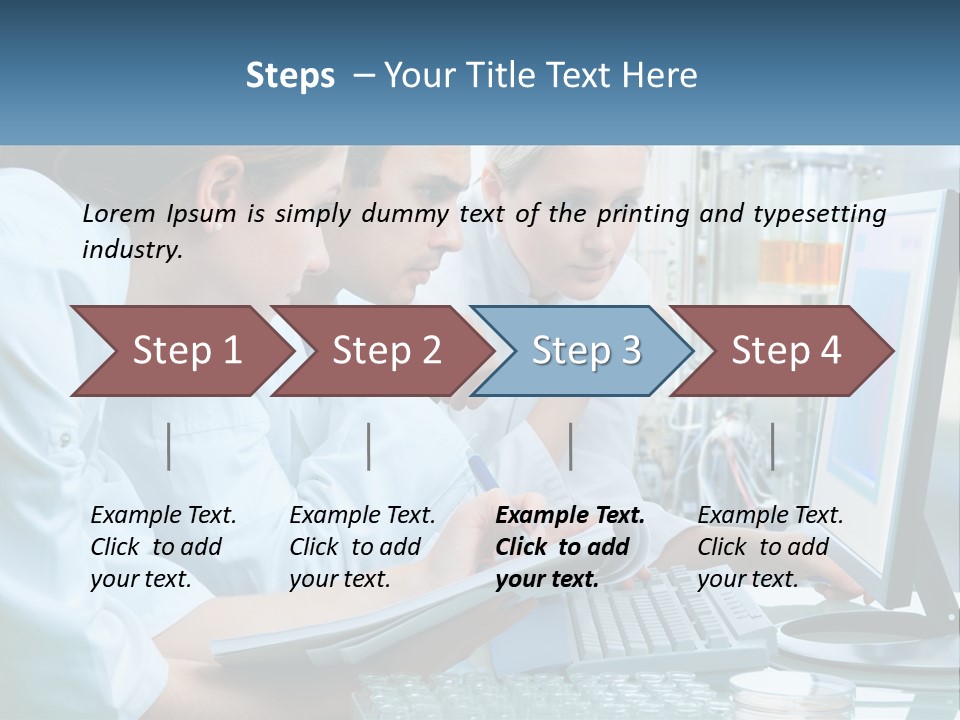 Leaf Human Hand Lawn PowerPoint Template
