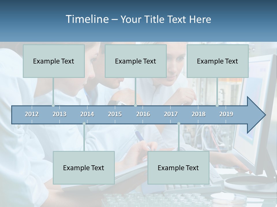Leaf Human Hand Lawn PowerPoint Template