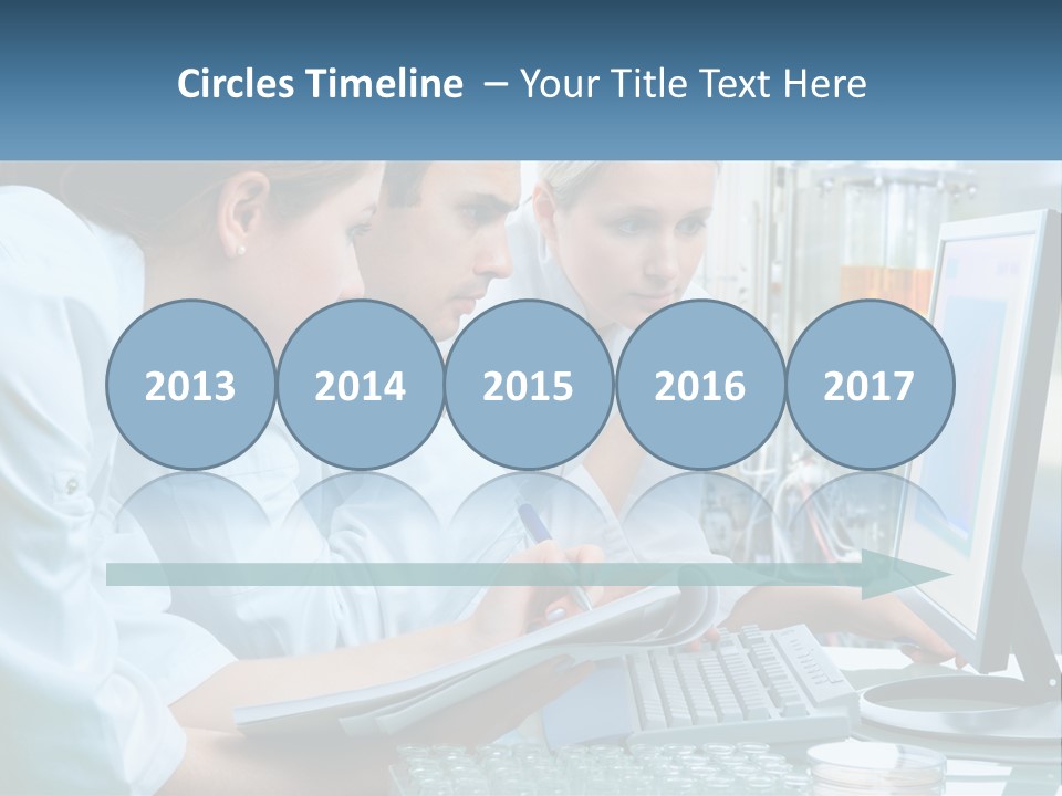 Leaf Human Hand Lawn PowerPoint Template