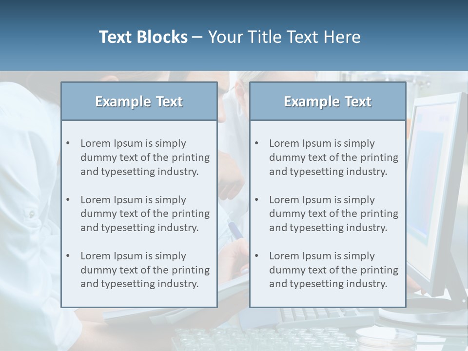Leaf Human Hand Lawn PowerPoint Template