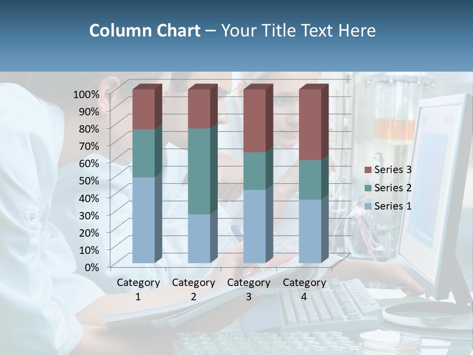 Leaf Human Hand Lawn PowerPoint Template