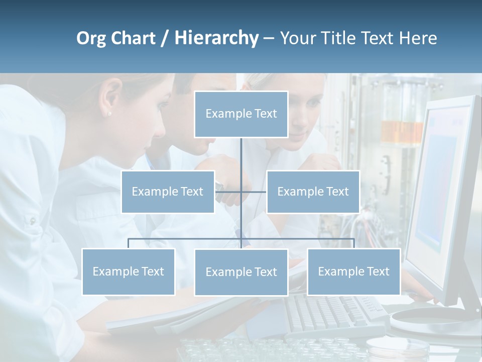 Leaf Human Hand Lawn PowerPoint Template