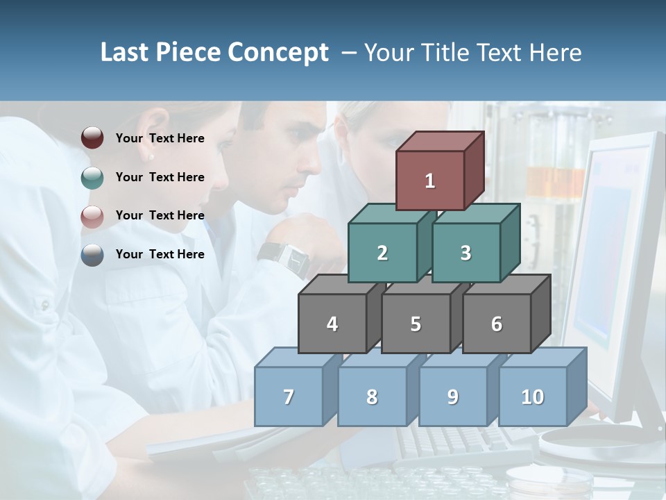 Leaf Human Hand Lawn PowerPoint Template