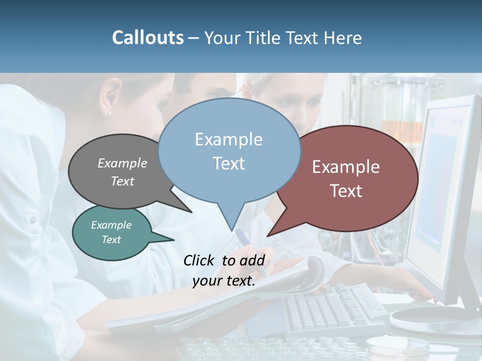 Leaf Human Hand Lawn PowerPoint Template