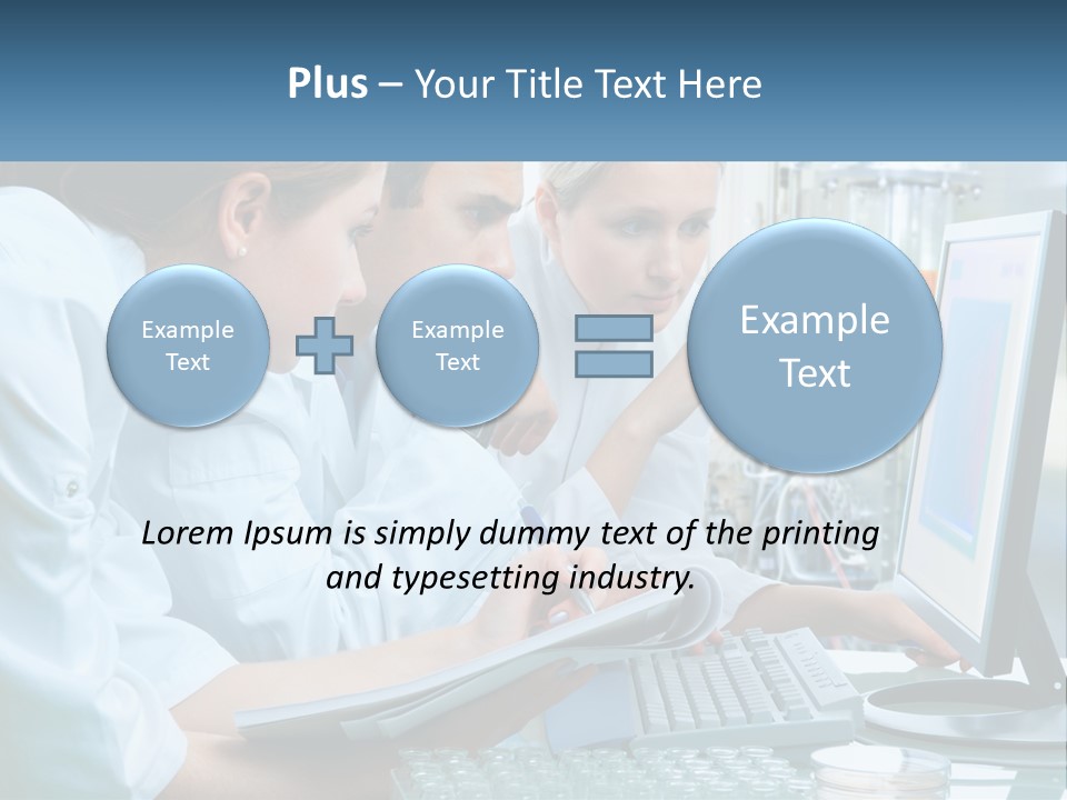 Leaf Human Hand Lawn PowerPoint Template