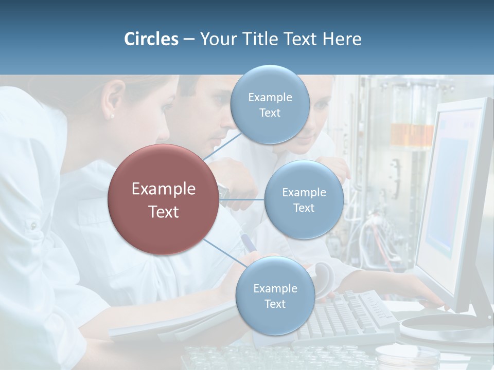 Leaf Human Hand Lawn PowerPoint Template