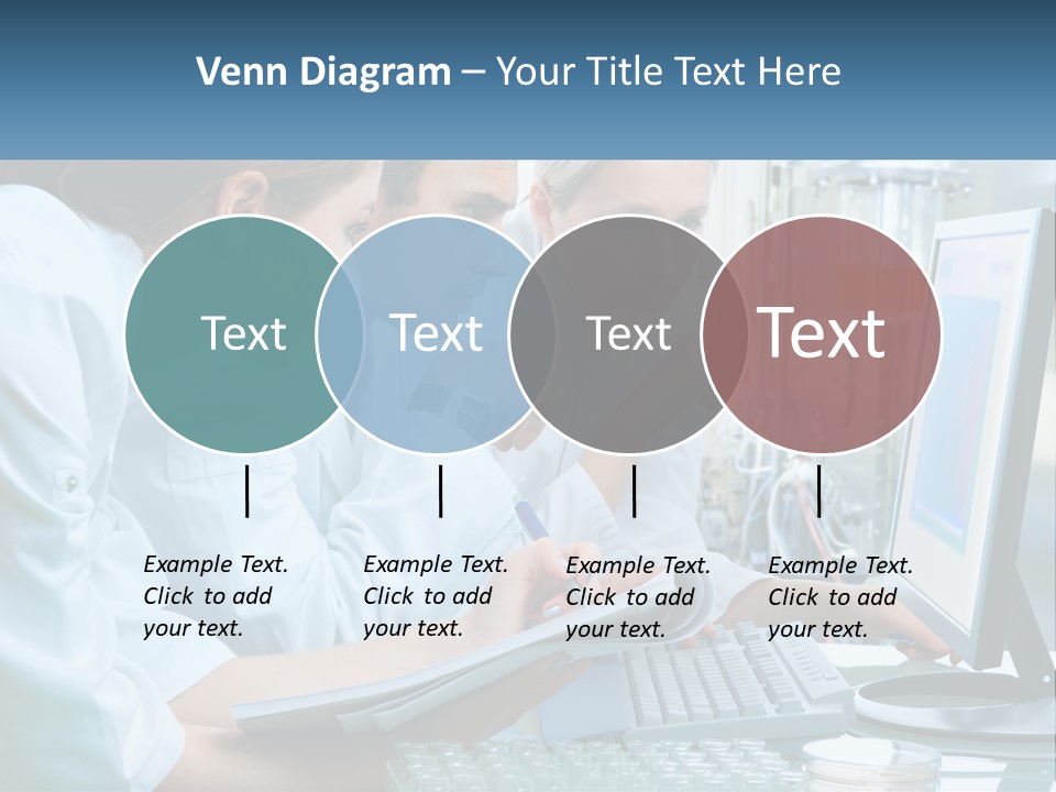 Leaf Human Hand Lawn PowerPoint Template