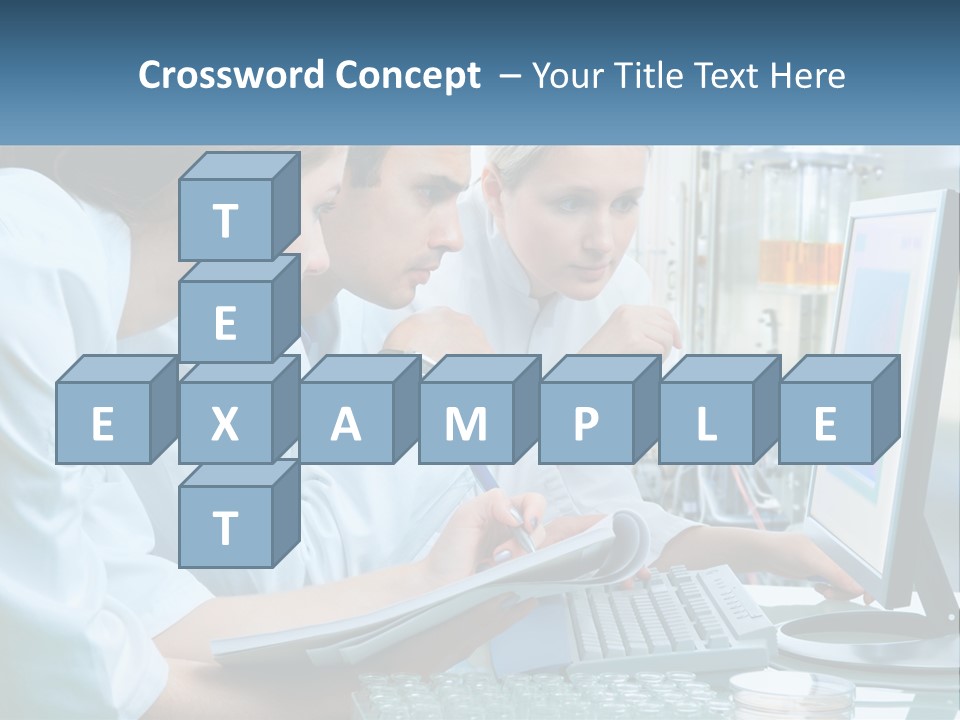 Leaf Human Hand Lawn PowerPoint Template