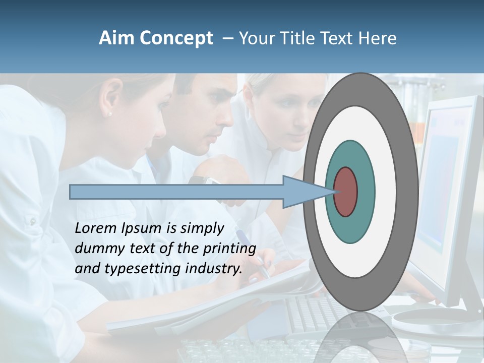 Leaf Human Hand Lawn PowerPoint Template