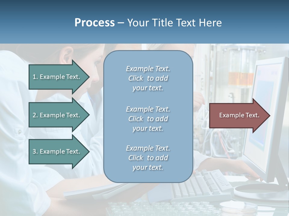 Leaf Human Hand Lawn PowerPoint Template