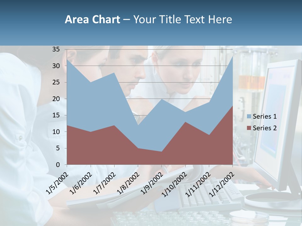 Leaf Human Hand Lawn PowerPoint Template