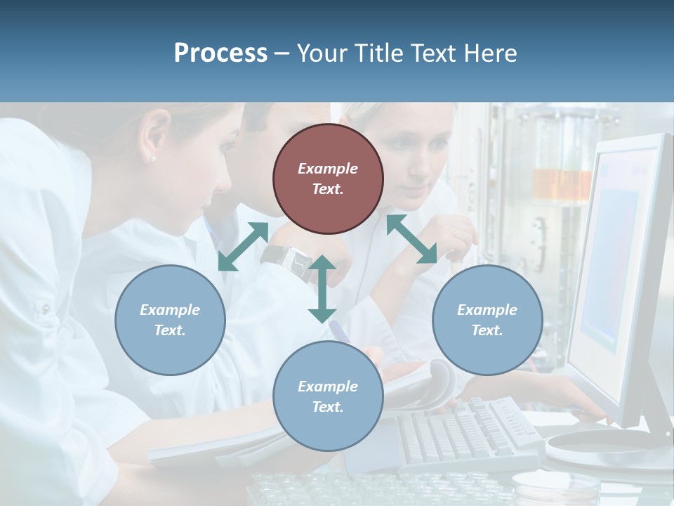 Leaf Human Hand Lawn PowerPoint Template