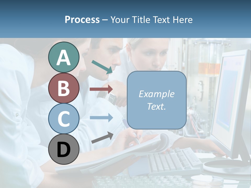 Leaf Human Hand Lawn PowerPoint Template