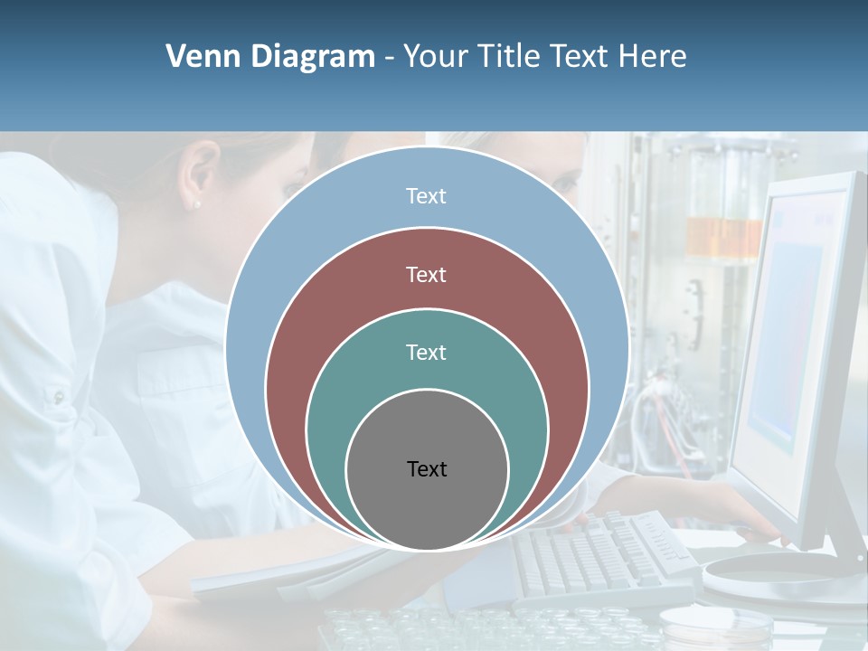Leaf Human Hand Lawn PowerPoint Template