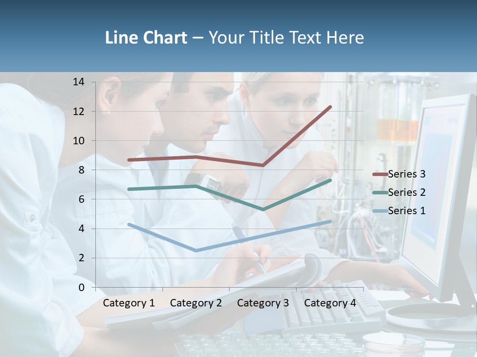Leaf Human Hand Lawn PowerPoint Template