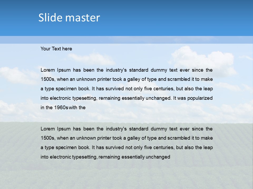 Hand New Build PowerPoint Template