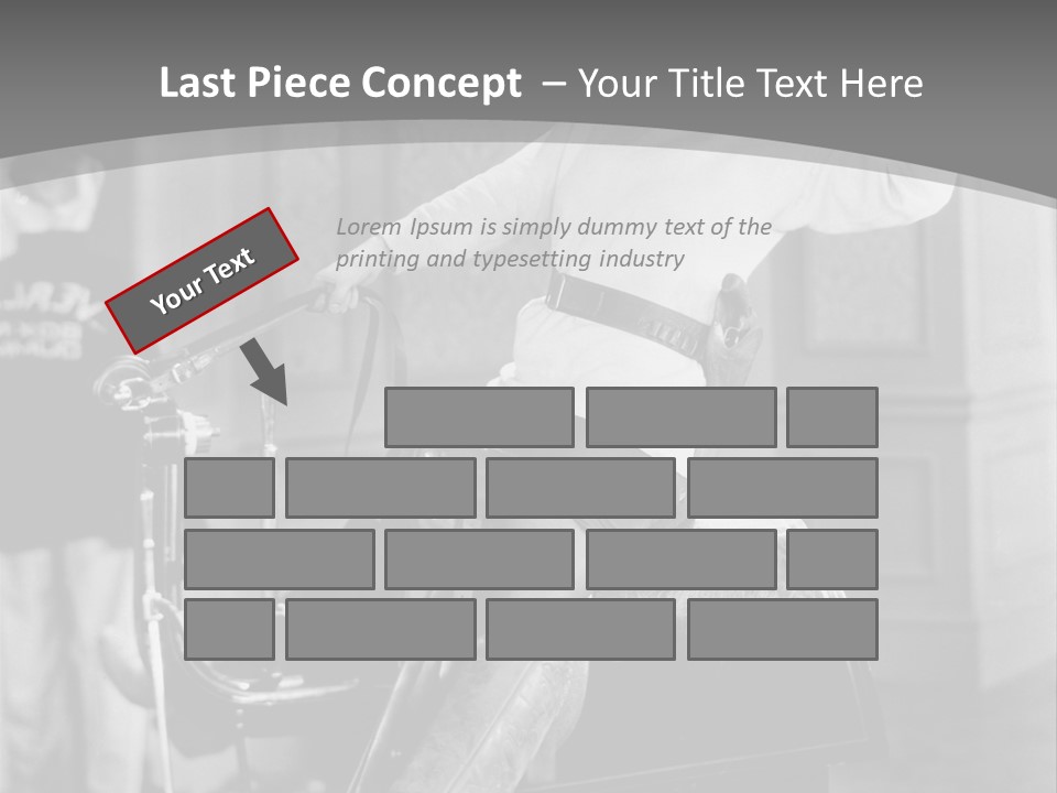 Sky Finance Leaf PowerPoint Template