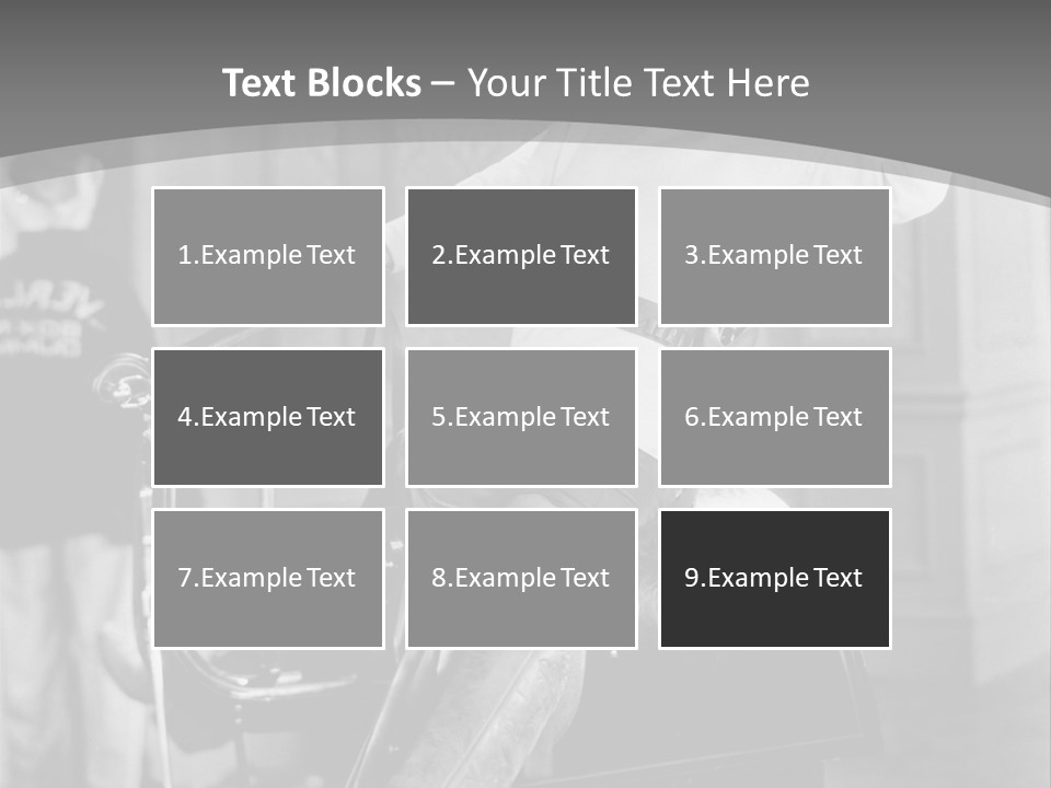 Sky Finance Leaf PowerPoint Template