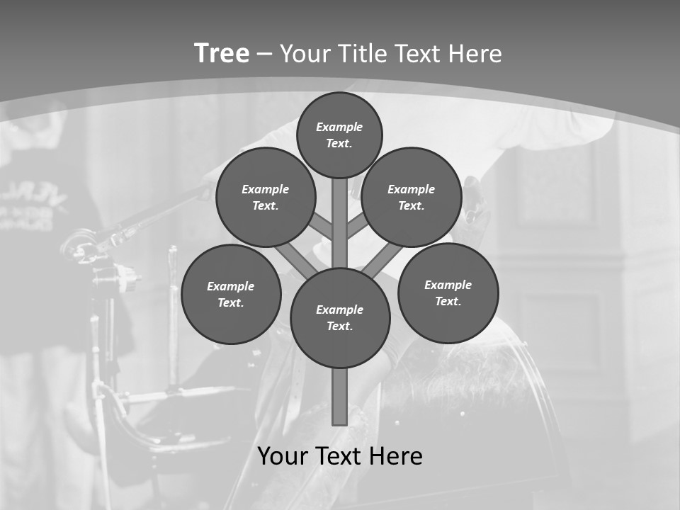 Sky Finance Leaf PowerPoint Template