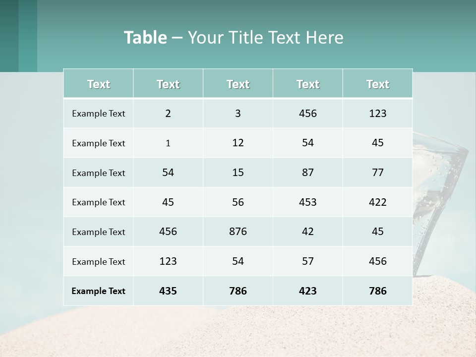 Sale Home Park PowerPoint Template