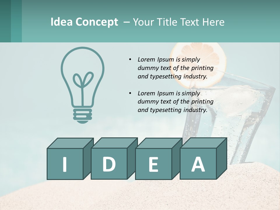 Sale Home Park PowerPoint Template