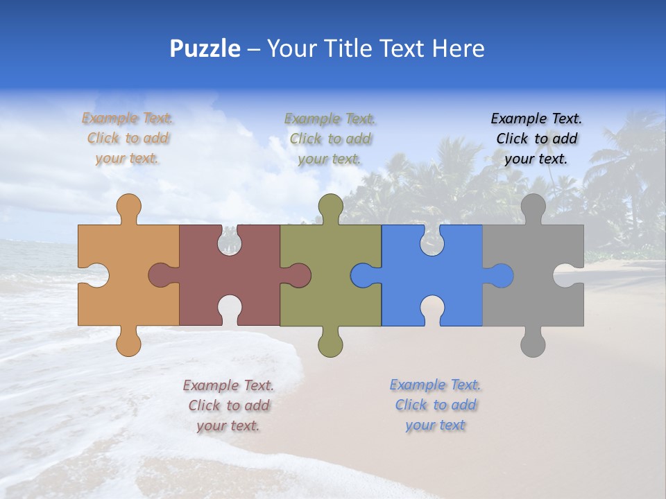 House Sky Green PowerPoint Template