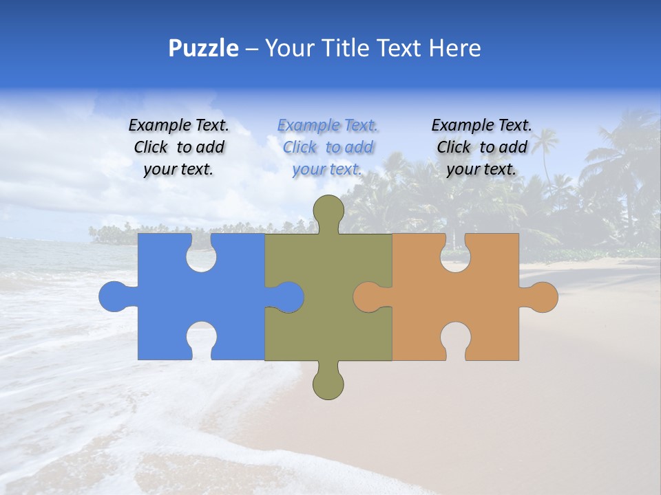 House Sky Green PowerPoint Template