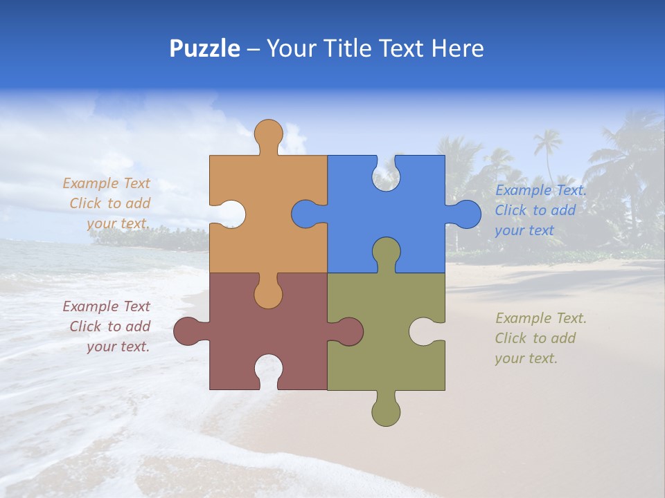 House Sky Green PowerPoint Template