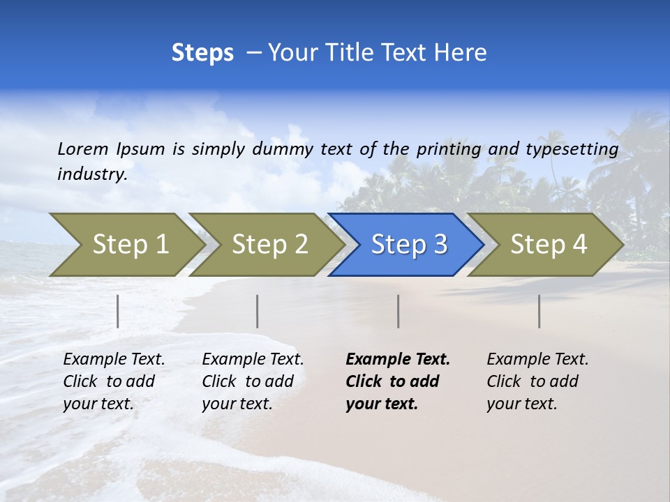 House Sky Green PowerPoint Template