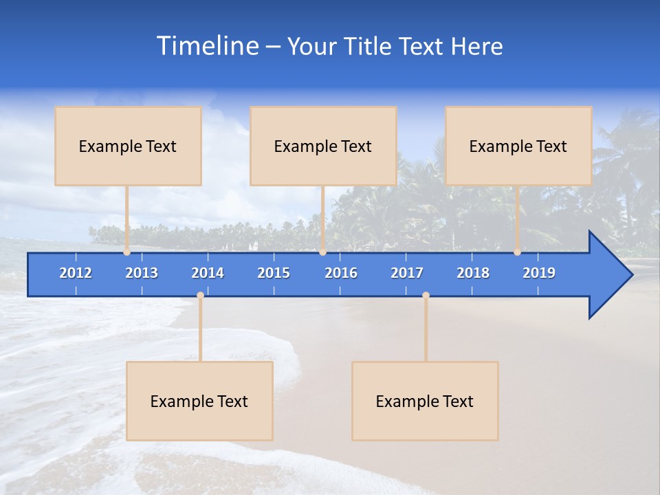 House Sky Green PowerPoint Template