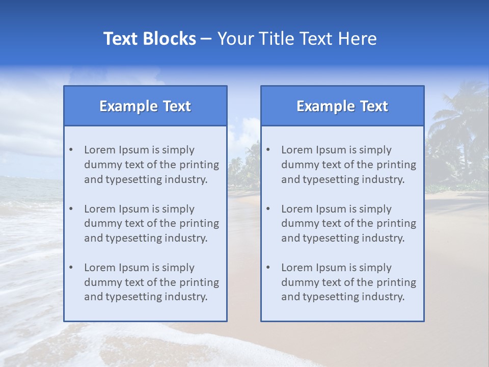 House Sky Green PowerPoint Template