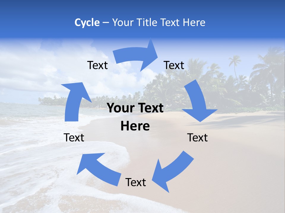 House Sky Green PowerPoint Template