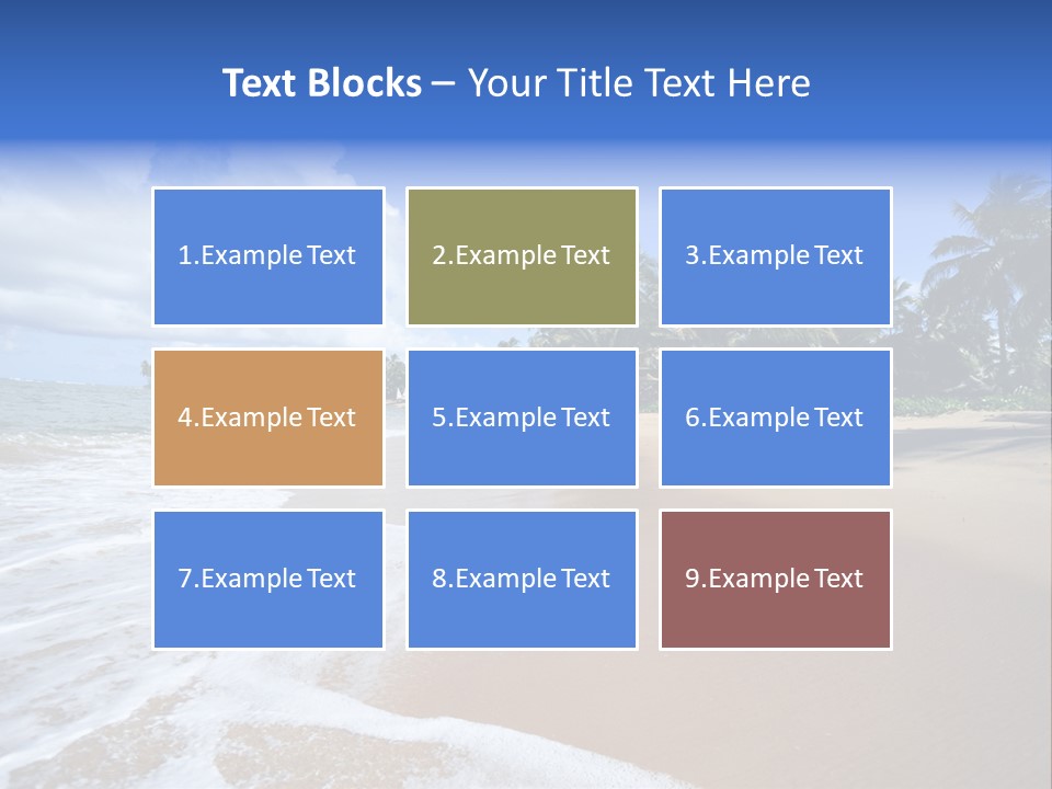 House Sky Green PowerPoint Template