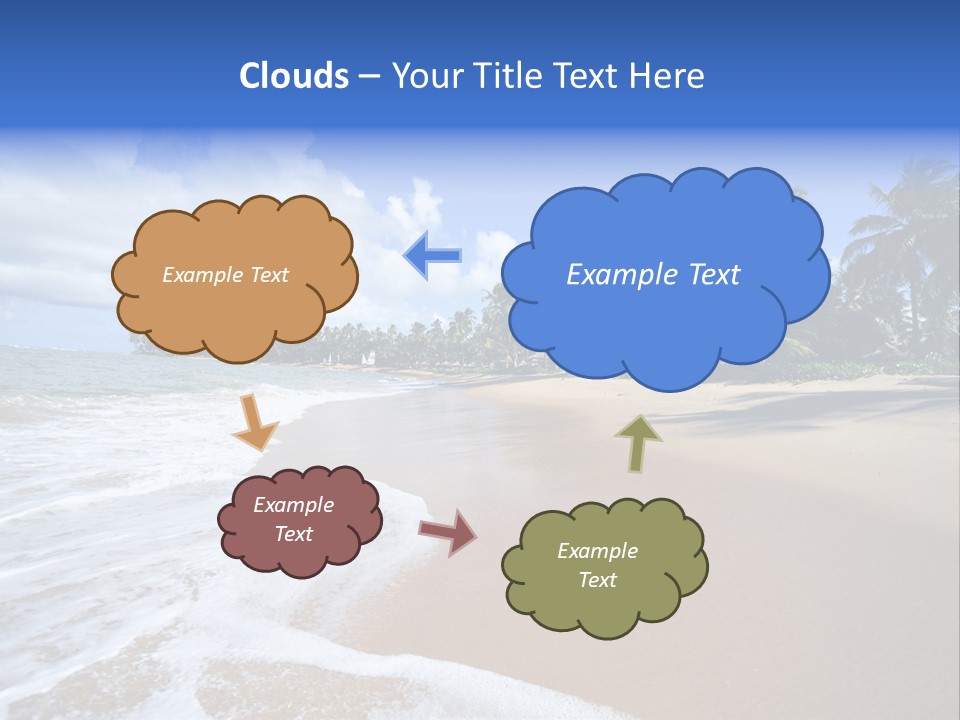 House Sky Green PowerPoint Template