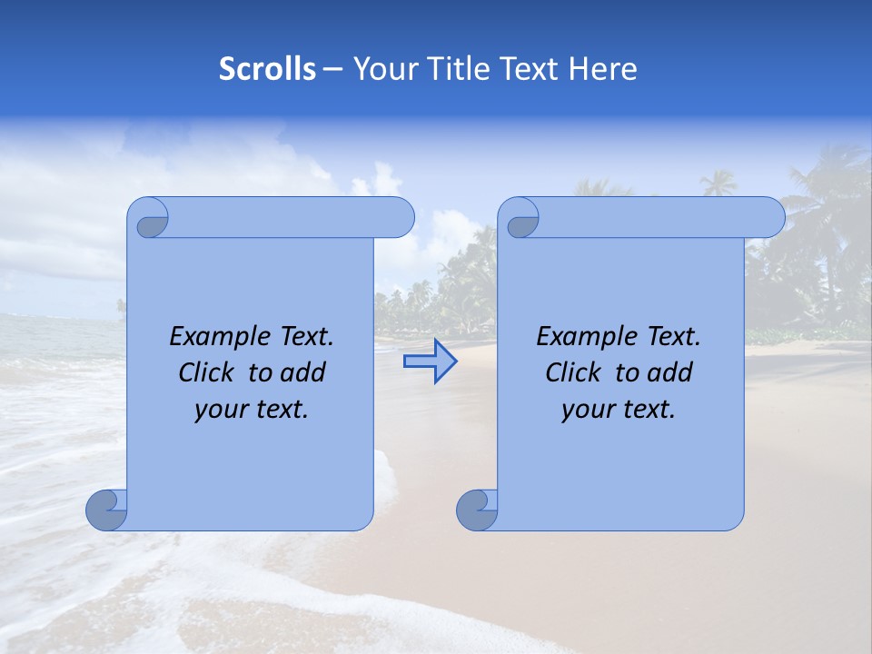 House Sky Green PowerPoint Template