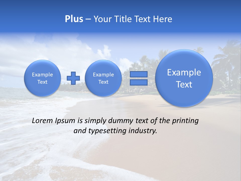 House Sky Green PowerPoint Template