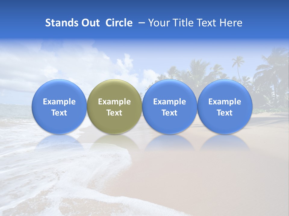 House Sky Green PowerPoint Template