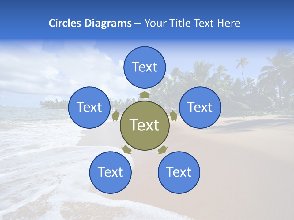 House Sky Green PowerPoint Template