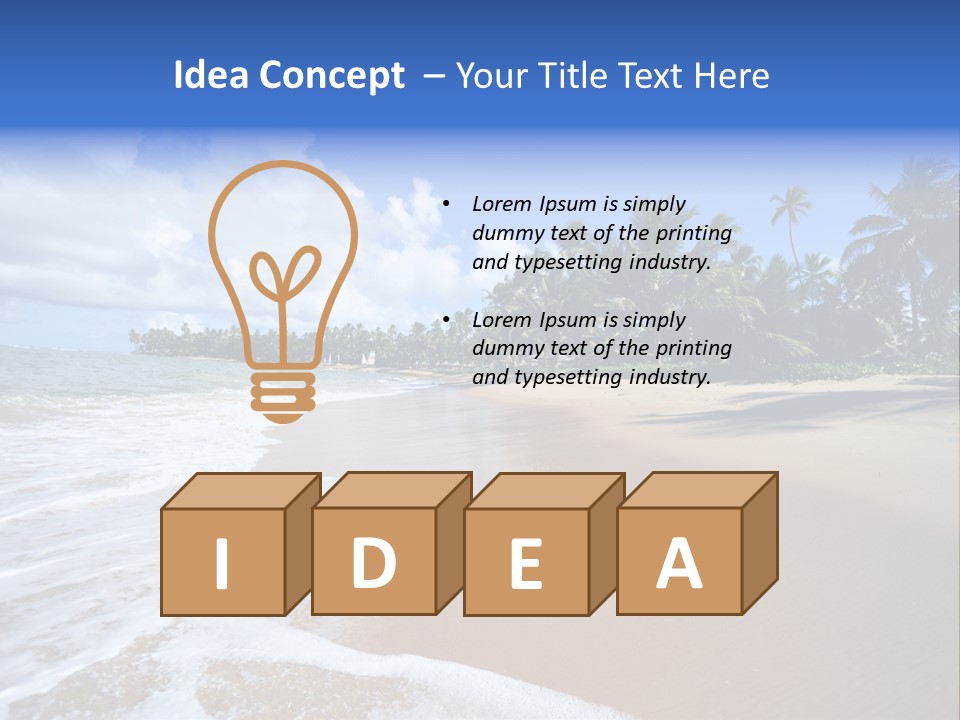 House Sky Green PowerPoint Template